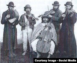 Un grup klezmer din Rusia țaristă la începutul secolului XX