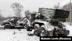 Уничтоженная техника Вооруженных сил России на территории Украины, архивное фото