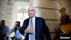 Senator John McCain (R-AZ) says that six months into Donald Trump's presidency, " there still is no strategy for success in Afghanistan."