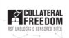 Логотип проекта "Залог свободы", Collateral Freedom "Репортеров без границ"