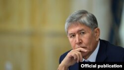Kyrgyzstan -- Almazbek Atambaev, president, 29 January 2016
