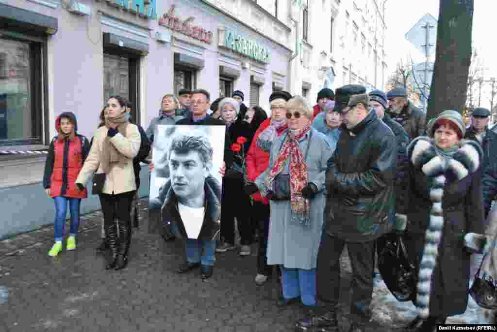 Акція пам’яті Бориса Нємцова в Ярославлі