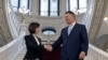 Maia Sandu și Klaus Iohannis, 2 iulie 2019