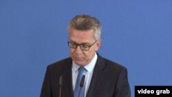 германскиот министер за внатрешни работи Томас де Мазиер