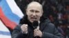 Putin Addresses Massive Moscow Rally