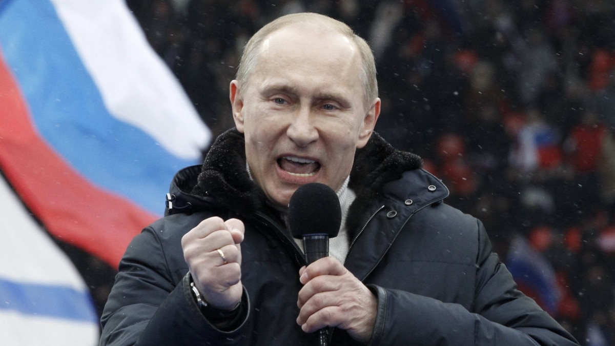 Putin Addresses Massive Moscow Election Rally