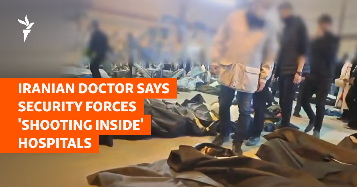 Iranian Doctor Says Security Forces 'Shooting Inside' Hospitals