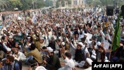 Blasphemy is a sensitive subject and carries the death penalty in Pakistan, where even allegations of the offense are often enough to provoke storms of protest as well as mob violence. (file photo)