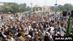 په لاهور کې د تحریک لبیک پاکستان احتجاج
