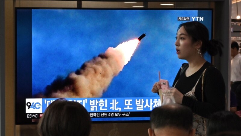 Түндүк Корея кайрадан эки ракетасын сынады
