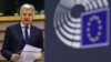 Comisarul european pentru justiție, Didier Reynders, vorbește în timpul unei sesiuni plenare în Parlamentul European din Bruxelles, 24 noiembrie 2020.