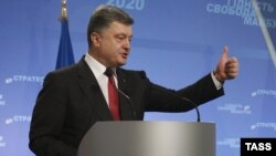 Президент Украины Пётр Порошенко 