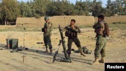 Војници на авганистанската национална армија 