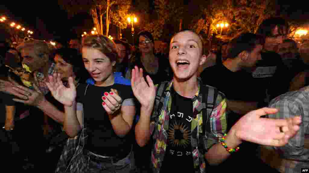 Tbilisi, 1. oktobar 2012. Foto: AFP / Andrey Smirnov 