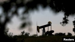 Добыча нефти в американском штате Техас.