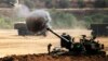 Израильская артиллерия ведет обстрел сектора Газа (30 июля 2014 года)