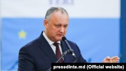 Igor Dodon la Comrat