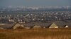 Vedere spre Tiraspol din satul Varniţa, 21 martie 2014
