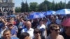 Сторонники Демократической партии вышли против коалиции президента Молдовы Игоря Додона, Кишинев, 9 июня 2019 года