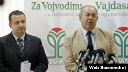Ivica Dačić i Ištvan Pastor, 16. jul 2012.