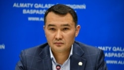 Алматы әкімінің орынбасары Сапарбек Тұяқбаев.