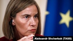 Ýewropa Bileleşiginiň baş diplomaty Federika Mogherini 