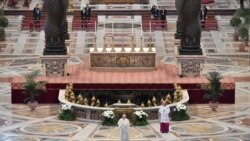Рим папасынын Пасхадагы салттуу кайрылуусу. Ватикан, 12-апрель, 2020-жыл.