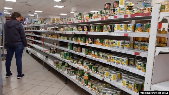 Супермаркет в Керчи, иллюстрационное фото