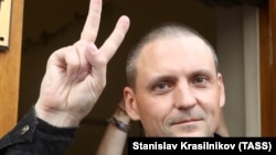 Сергей Удальцов, "Солшыл майдан" қозғалысының жетекшісі, оппозициялық белсенді.