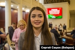 Депутат белорусского парламента Мария Василевич. 2019 год