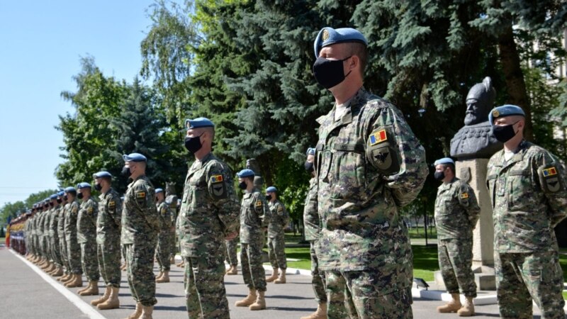 Un nou contingent de militari moldoveni pleacă în Kosovo