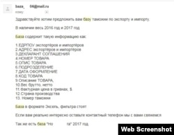 Пропозиція, яка надійшла Олександрові на електронну пошту