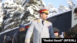 Таджикский генерал-майор Абдухалим Назарзода. 