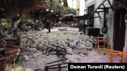 Kos adası zəlzələdən sonra, 21 iyul 2017