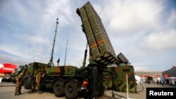 Противоракетная система SAMP-T от Thales на международной военной ярмарке в Польше
