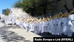 Prishtina në Ditën kombëtare të Personave të Pagjetur, 27 prill 2012.