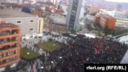 Protestat e së shtunës në Prishtinë