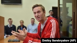 Russian opposition leader Aleksei Navalny (file photo)