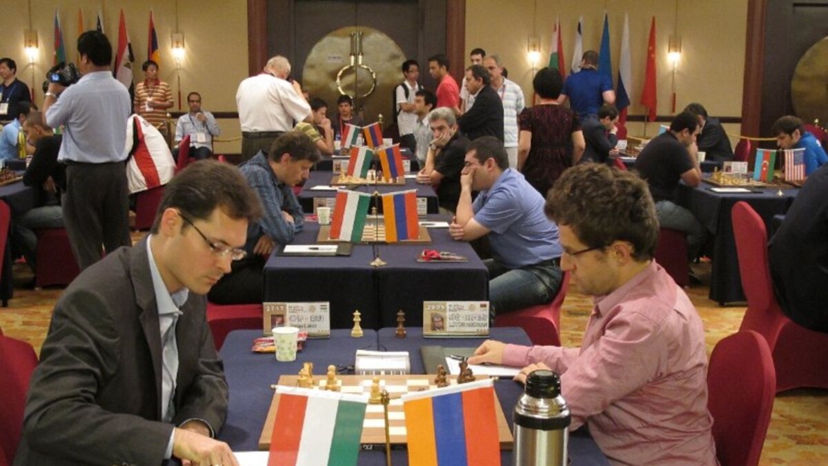 Armenia, China, Russia, and U.S. in the Lead at Chess Olympiad