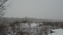 Полигон под снегом