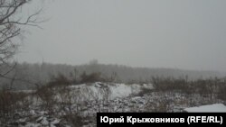 Полигон под снегом