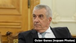 Calin Popescu Tăriceanu în Parlament, în 2018