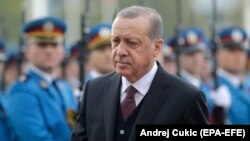 Turkish President Recep Tayyip Erdogan (file photo)