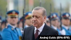 Претседателот на Турција, Реџеп Тајип Ердоган
