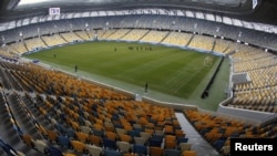 The Arena Lviv stadium in Lviv, Ukraine, one of the Euro 2012 venues.