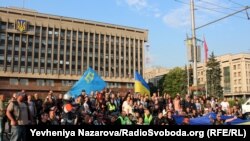 Zaporijjâda qırımtatarlarğa qoltutuv aktsiyası keçirildi, 2019 senesi iyülniñ 21-i