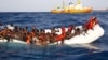 «صدها» مهاجر غیرقانونی در آب‌های مدیترانه غرق شدند