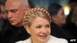 Yulia Tymoshenko with her husband, Oleksandr (file photo)