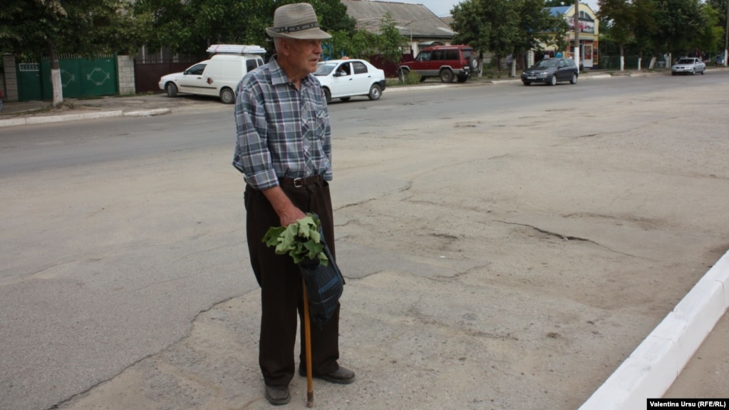 Un pensionar la Căușeni