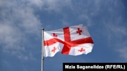 Флаг Грузии. Иллюстративное фото.